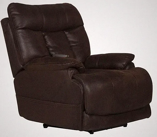 Catnapper Anders Power Headrest w/Lumbar Power Lay Flat Recliner