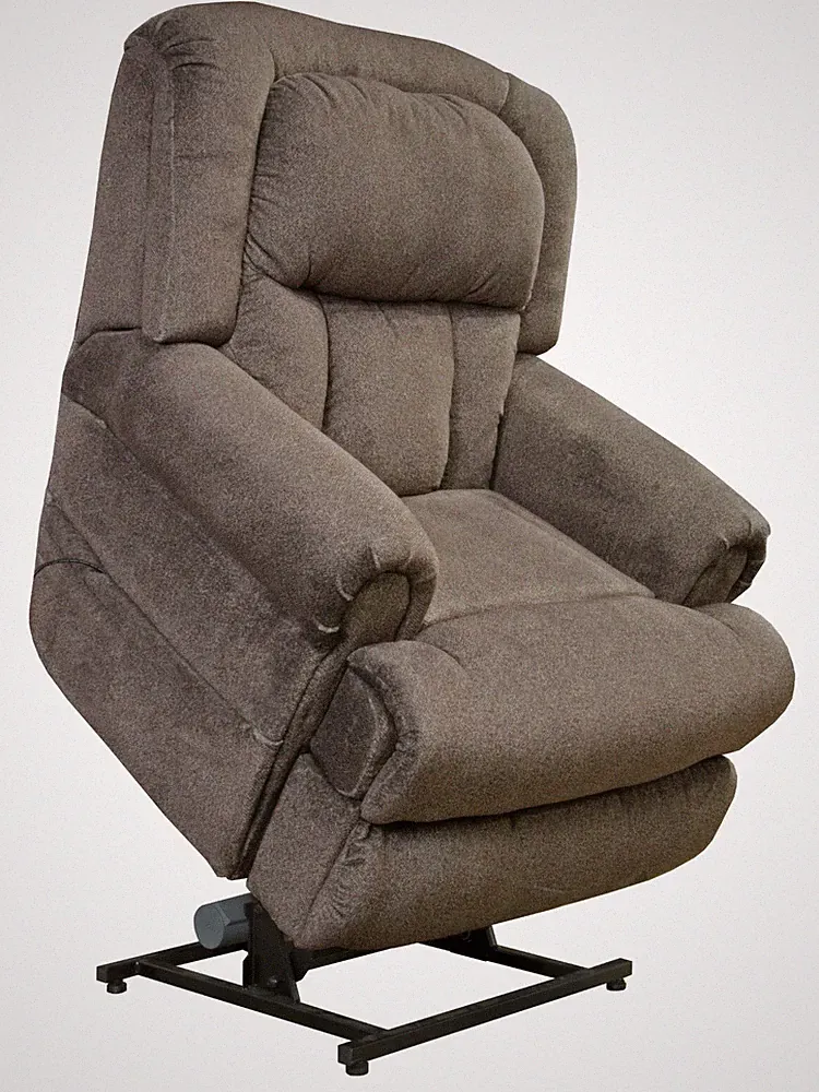 Catnapper Burns 4847 Power Dual Motor Infinite Position Lift Chair Recliner Ash