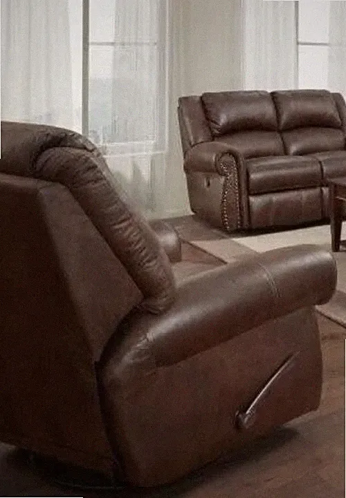 Catnapper Pickett Power Headrest Power Recliner-Walnut