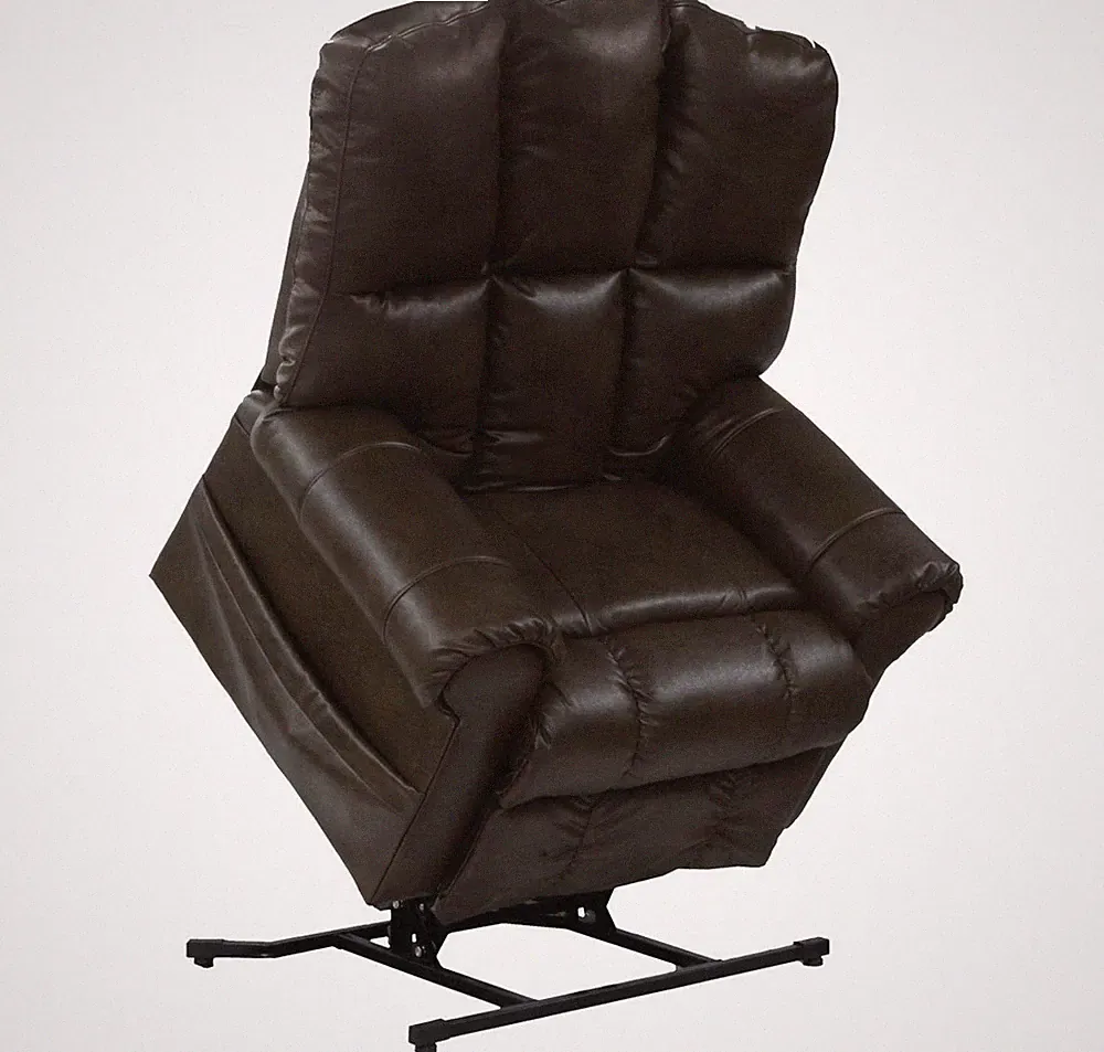 Catnapper Stallworth 4898 Power Lift Chair Full Lay Out Chaise Recliner - Godiva