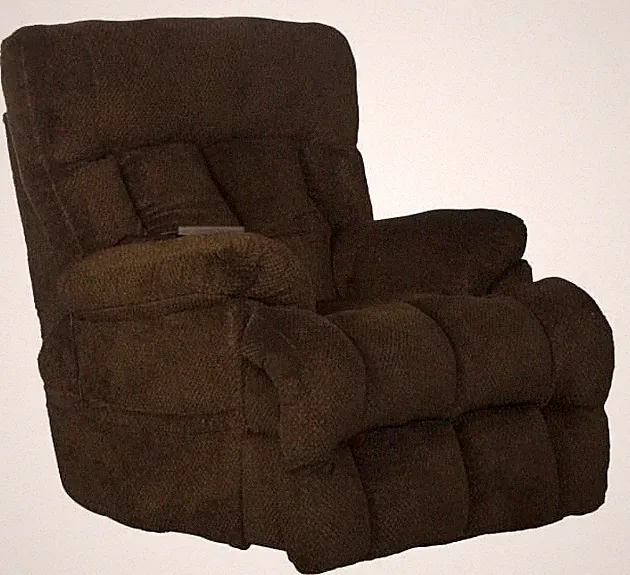 Catnapper Sterling Power Headrest w/Lumbar Power Lay Flat Recliner