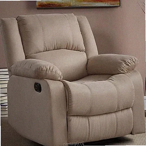 Lifestyle Solutions Multi-position Parker Microfiber Recliner Beige