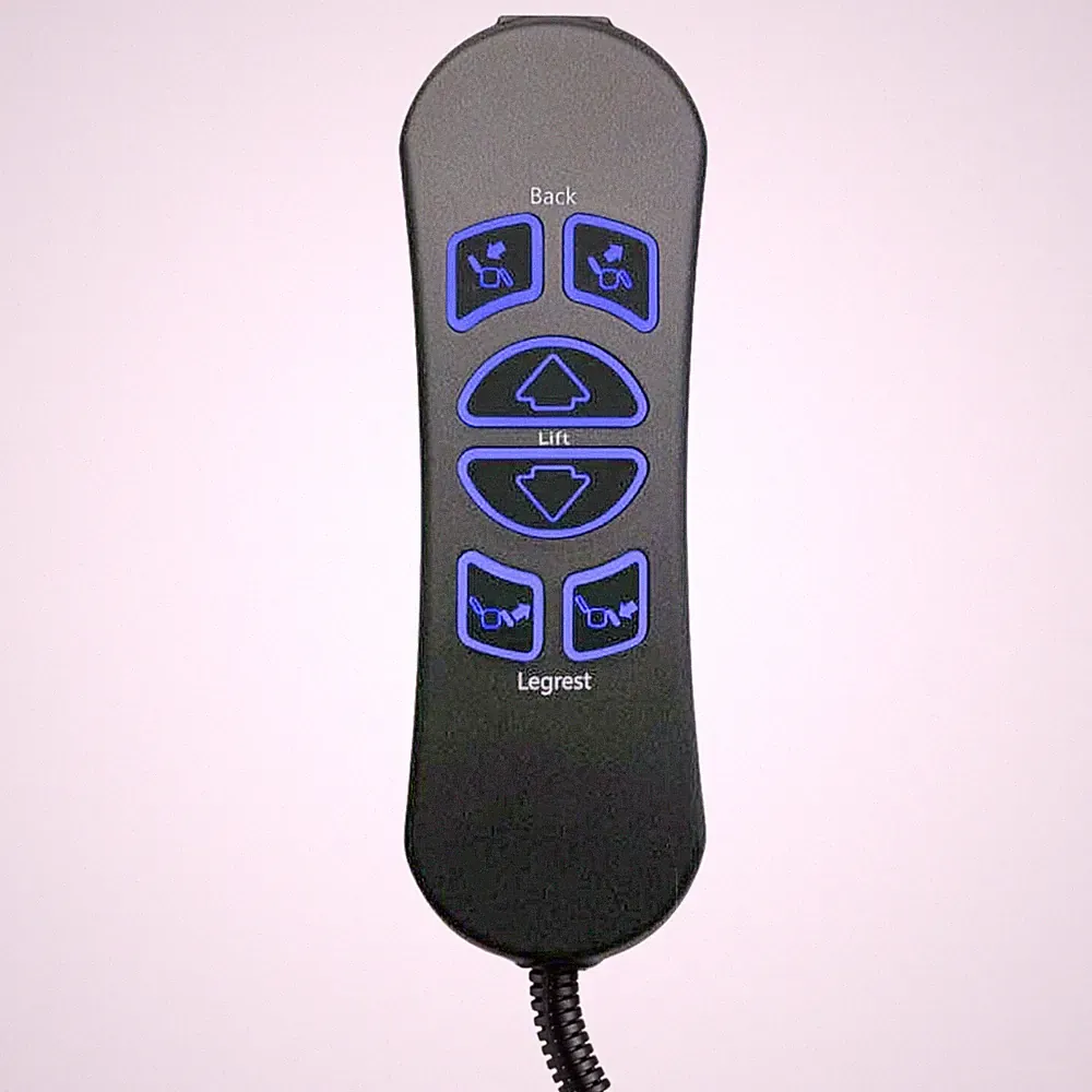 Mulin Lift Chair 6 Buttons Hand Control Remote, ELEASMB7120009 MLSK89-A